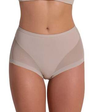 Leonisa Women's Truly Undetectable Comfy Shaper Panty Beige Size L 4298